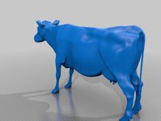 A Cow Model For A 3d Printer 3D Printer Model