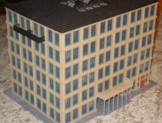 HO Scale Hospital Or Hotel, Or Condos, Or ? 3D Printer Model