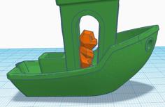 Benchy Charmander Captain 3D Printer Model