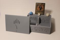 MTG: Battle Storage (Deck Box & Battle Tray) 3D Printer Model