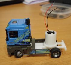 Renault Magnum Tractor For Car System 1/87 3D Printer Model