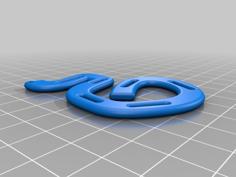 Pergo Snuggle Path Earring 3D Printer Model