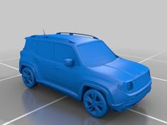 Jeep Renegade 3D Printer Model