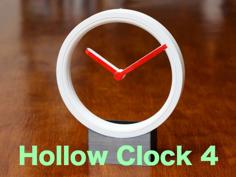 Hollow Clock 4 3D Printer Model