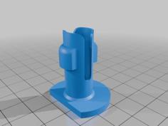 Recycling Bin Hinge Cap 3D Printer Model