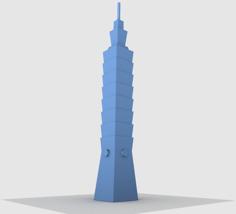 Taipei 101 3D Printer Model