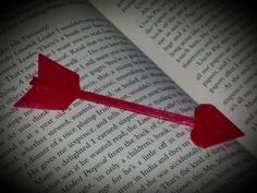 Heart Tipped Arrow Bookmark 3D Printer Model