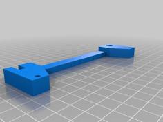 Spool Holder / Roller (No Bearings) 3D Printer Model