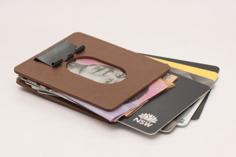 Binder Clip Wallet – Very Slim And Secure 3D Printer Model