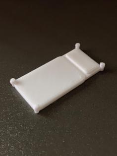 Simple Mini D&D Single Bed 3D Printer Model