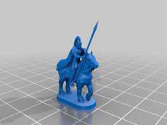 Human Knight – Commander On Horse 3D Printer Model