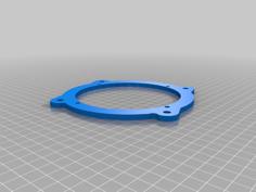 Volvo 740 Speaker Adapter 3D Printer Model