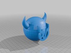 BADVILLAIN Logo 3D Printer Model