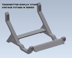 Display Stand – Vintage Futaba M Series Transmitter 3D Printer Model