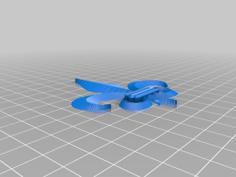 Fleur De Lis 3D Printer Model