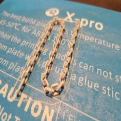 Necklace Chain 3D Printer Model