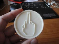 The F*** You All Coin 3D Printer Model