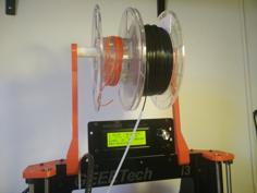 I3 8mm Acrylic Frame Spool Holder 3D Printer Model