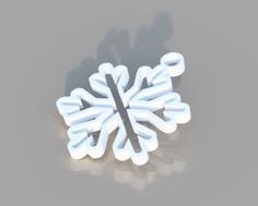 Snowflake Ornament 3D Printer Model