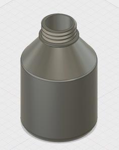 Reusable Coin Bank/Bottle 3D Printer Model