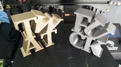 The Sweary Sculptures 3D Printer Model