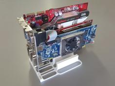 PCIe Card Stand 3D Printer Model