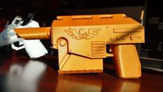 Warhammer 40k Las Pistol 3D Printer Model