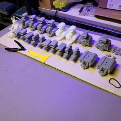 RC Scale Engine (Multiple Options) 3D Printer Model