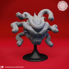 Beholder / Eye Tyrant – Tabletop Miniature 3D Printer Model