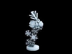 Snow Bee (18mm Scale) 3D Printer Model