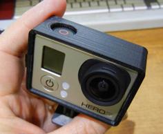 GoPro Hero3 Minimal Case 3D Printer Model