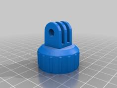 Gopro_bottletop_mount 3D Printer Model