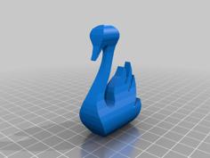 Bandsaw Swan 3D Printer Model