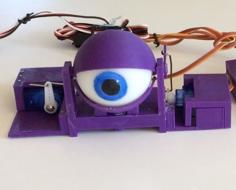 Animatronic Eye Mech 3D Printer Model