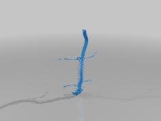 Barton Springs Salamander 3D Printer Model