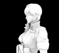 Motoko Kusanagi 3D Printer Model