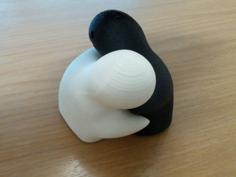 Cuddling Salt And Pepper Pots 3D Printer Model