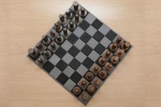 Adafruit 3D Printed Chess Set 3D Printer Model