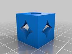 Simple Cubic Lattice 3D Printer Model