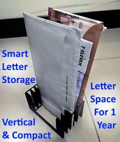 Letter Holder And Organizer 3D Printer Model