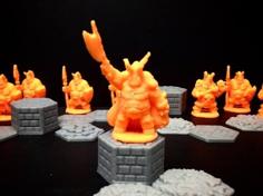 Dreth Warlord (18mm Scale) 3D Printer Model