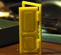 Door With Frame (Porta Con Telaio) 3D Printer Model