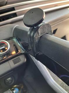 Hyundai Elantra Hybrid Center Bar Phone Holder 3D Printer Model