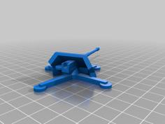 88mm PAK 43 On Cruciform Trail 3D Printer Model