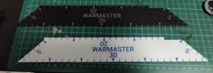 Warmaster Measuring Widget Combat Gauge 3D Printer Model