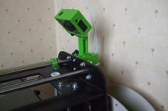 Orca 0.4x GoPro Mount – With Filament Guide 3D Printer Model