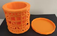 Geometric Plant Pot 3D Printer Model