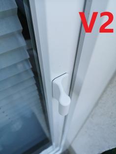 Balcony Door Handle V2 3D Printer Model