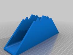 Mountain Napkin Holder 3D Printer Model