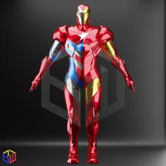 Iron Man Extremis/Patriot Osborn Suit 3D Printer Model